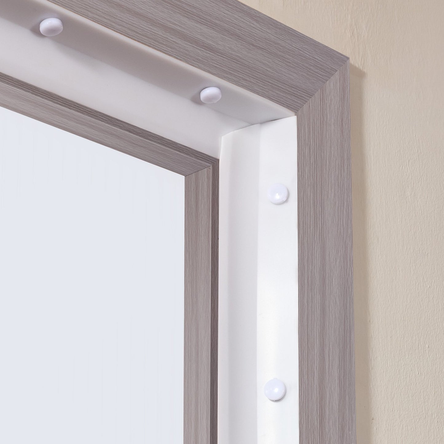 Dichtungsstreifen für Garagentor oben und an den Seiten, 34 Fuß, universeller Wetterschutz