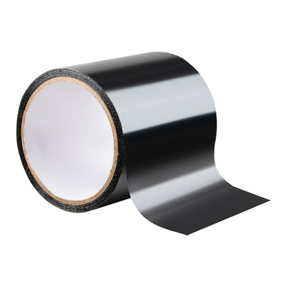 Waterproof Patch and Seal Tape, 4 inch x 10 ft, Pack of 2, Weather-Resistant Waterproof Tape for Leaks and Repairs, Peel and Stick Easy Indoor and Outdoor Use for Roof, Wall, and Pipe, Black