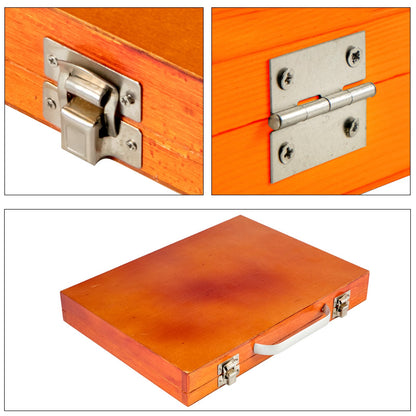 12-Piece Wood Lathe Chisel Set, 3.75" Blade, Woodworking & Carving Tools with Wooden Case for Furniture & Root Crafting