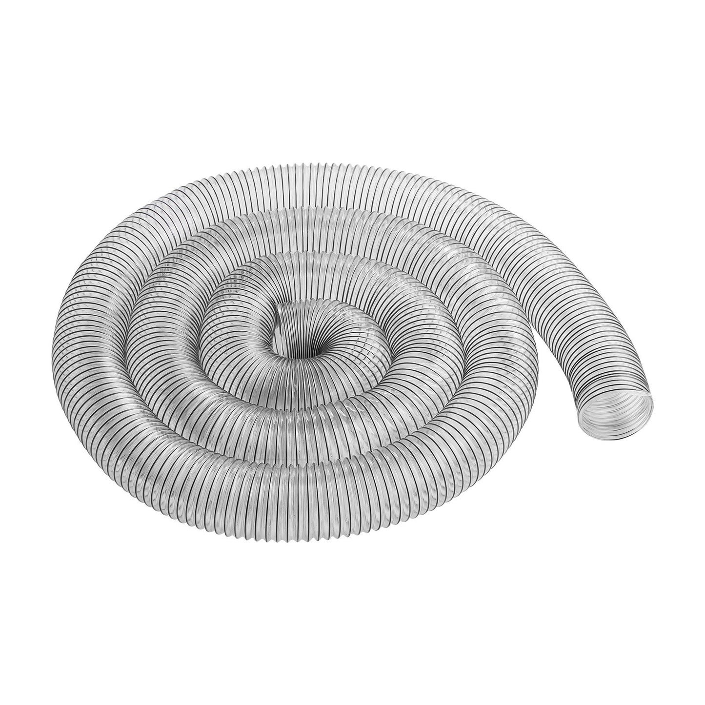 4'' x 20' Staubsammelschlauch, verdickter flexibler transparenter PVC-Schlauch