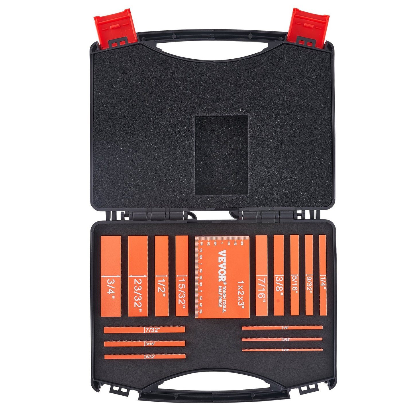 Setup Blocks Woodworking Height Gauge Set 16PCS Precision Setup Bars