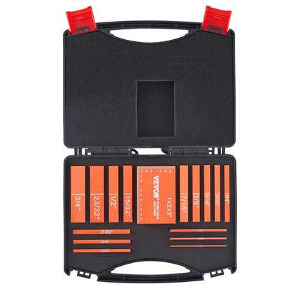 Setup Blocks Woodworking Height Gauge Set 16PCS Precision Setup Bars