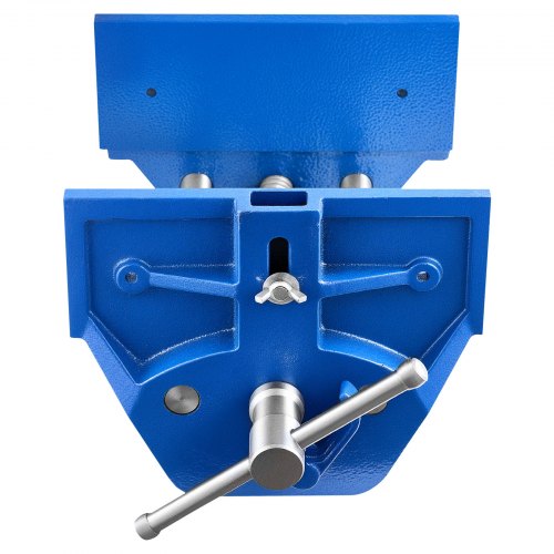 Woodworking Vise, 9 Inch Jaw Width, Quick Release Wood Bench Vise, 10.2 Inch Max Jaw Opening, Heavy-duty Cast Iron Construction, Adjustable Front Stop, Workbench Vice, for Woodworking Drilling