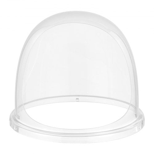 Cotton Candy Machine Cover, Transparent Acrylic Dome Bubble Shield, Cotton Candy Machine Bubble Shield Compatible with 15inch Cottons Candies Machines Bowl for Party, Shops, Bottom Groove Design