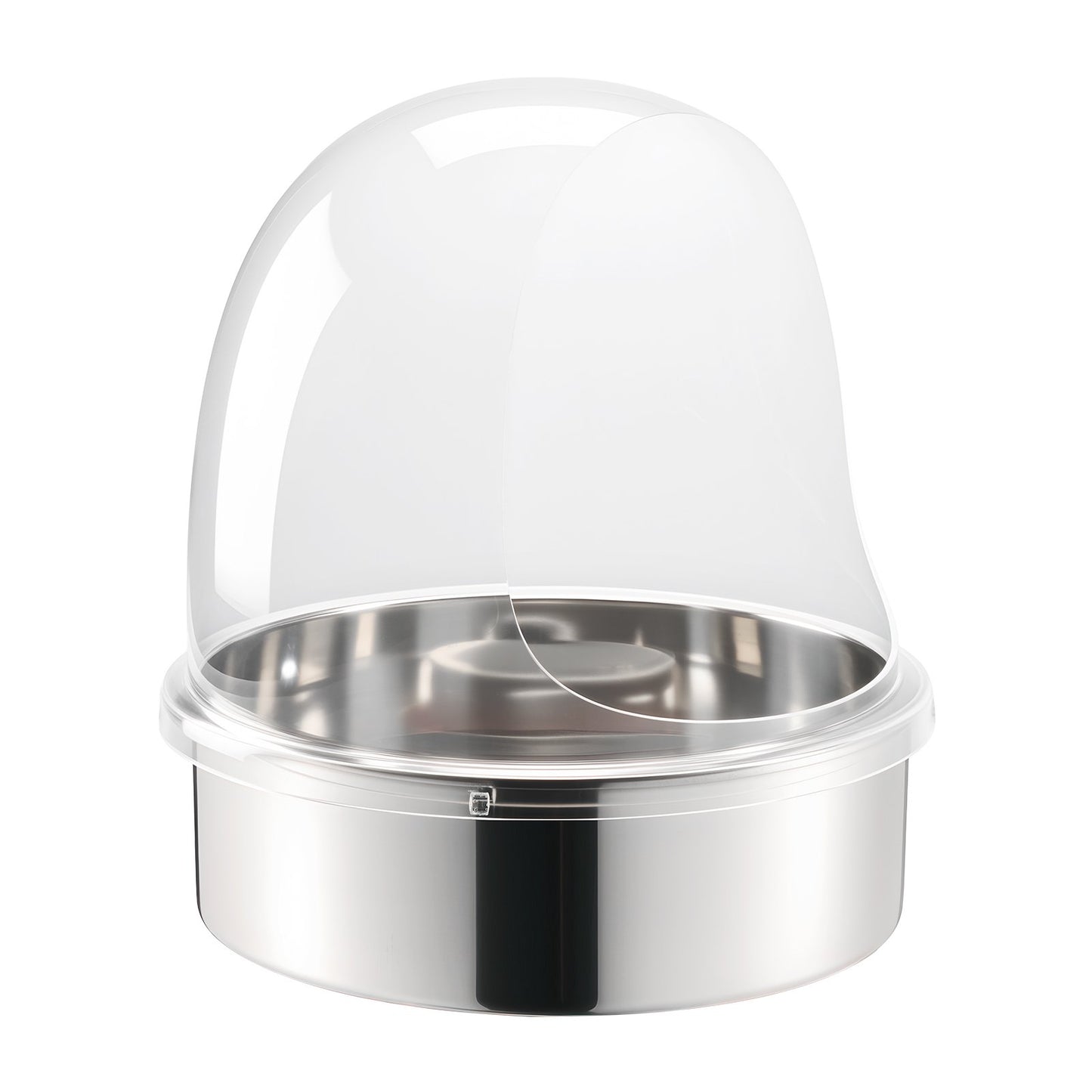 Cotton Candy Machine Cover, Transparent Acrylic Dome Bubble Shield, Cotton Candy Machine Bubble Shield Compatible with 15inch Cottons Candies Machines Bowl for Party, Shops, Bottom Groove Design