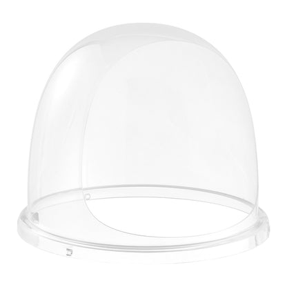 Cotton Candy Machine Cover, Transparent Acrylic Dome Bubble Shield, Cotton Candy Machine Bubble Shield Compatible with 15inch Cottons Candies Machines Bowl for Party, Shops, Bottom Groove Design
