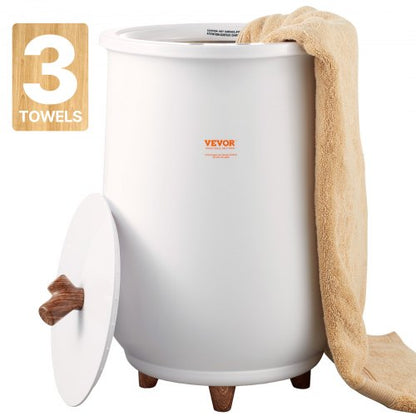Towel Warmers for Bathroom, Towel Warmer Bucket Auto Shut Off for Spa Fits up to 3 Oversized Bath Towels, Blankets, Clothes, Bathrobes, PJ's and More