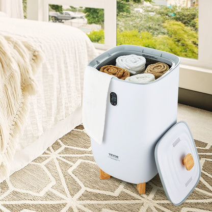 Towel Warmers for Bathroom, 35 L Towel Warmer Bucket, Towel Dryer with Auto Shut Off for Spa Fits up to 6 Oversized Bath Towels, Blankets, Clothes, Bathrobes, PJ's and More