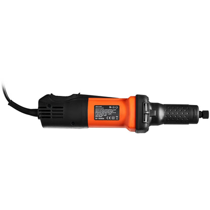 Stempelschleifer, 1/4 Zoll, robuster gerader Stempelschleifer, 30.000 U/min, 6 variable Geschwindigkeiten