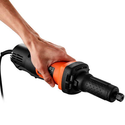 Stempelschleifer, 1/4 Zoll, robuster gerader Stempelschleifer, 30.000 U/min, 6 variable Geschwindigkeiten