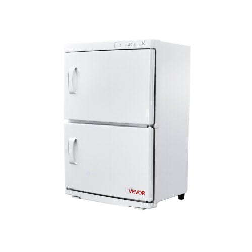 Hot Towel Warmer, 10 gal Large Capacity 2-Tier Towel Warmer Cabinet with Clip & 4 Stainless Steel Racks, Holds up 48 Towels, All-Round Heating Cabinet for Spa, Barber, Manicures, Massage, Salon