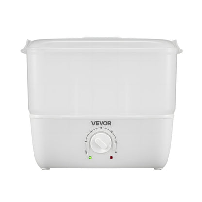 Hot Towel Warmer, 1.1 gal Small Towel Steamer with Clip & Indicator, Holds 12-15 Towels, Portable Facial Warmer Quickly Heats Up in 5 Minutes, for Spa, Barber, Manicures, Massage, Salon, White