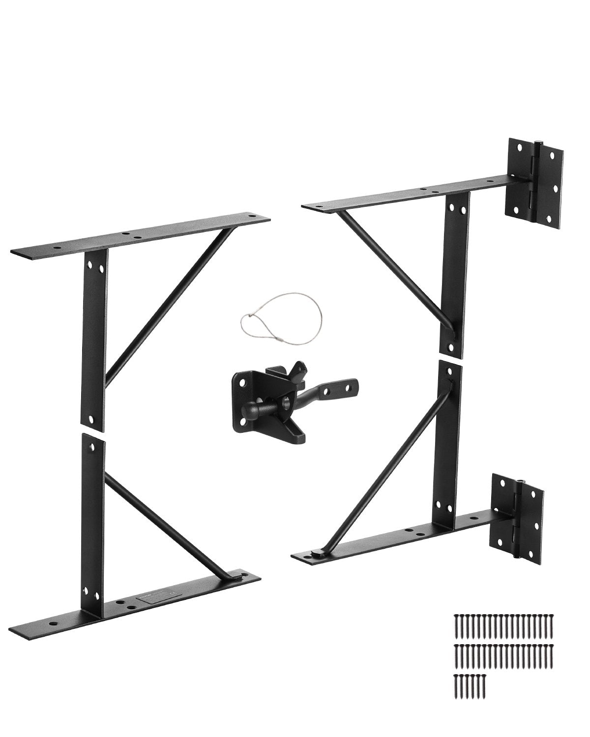 Gate Hörn Brace Bracket Anti Sag Gate Frame Hardware Kit för Stall Gate