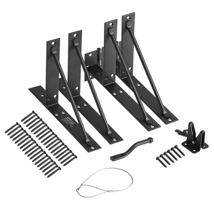 Gate Hörn Brace Bracket Anti Sag Gate Frame Hardware Kit för Stall Gate