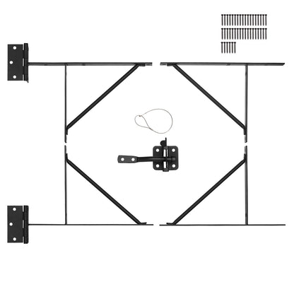 Gate Hörn Brace Bracket Anti Sag Gate Frame Hardware Kit för Stall Gate