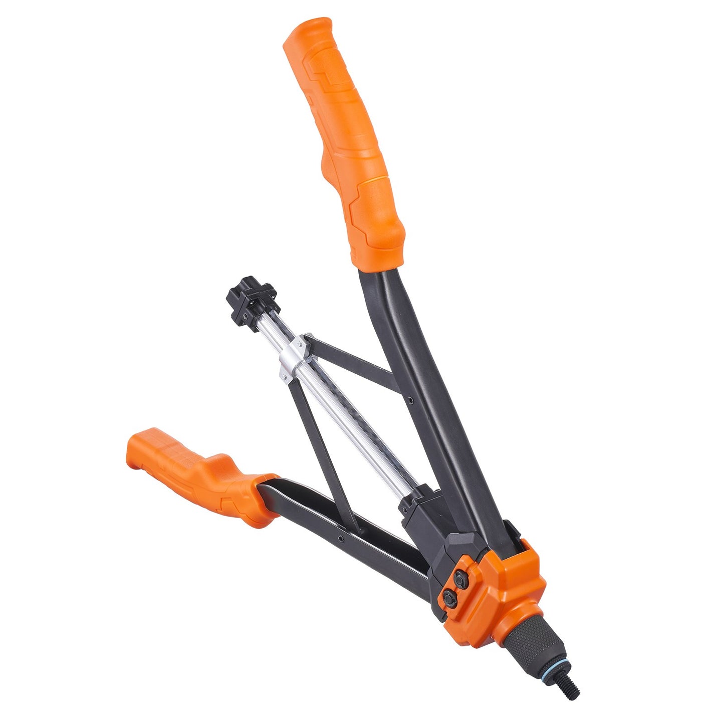 Nietmutternwerkzeug, 16-Zoll-Nietmuttern-Werkzeugsatz mit 13 metrischen und SAE-Dornen, 186 Nietmuttern, M3, M4, 10-24, M5, M6, 1/4-20, 8-32, 5/16-18, M8, 3/101, M-3, M3, 101, M3, M4, 10-24, halbautomatischer Aufroller