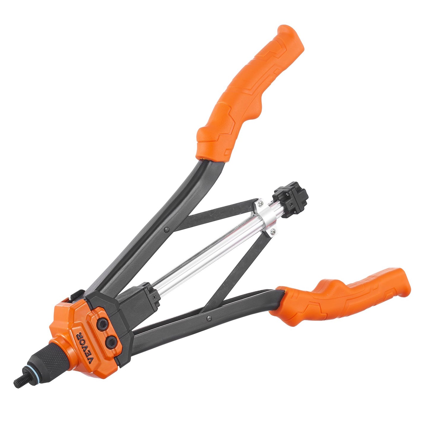 Nietmutternwerkzeug, 16-Zoll-Nietmuttern-Werkzeugsatz mit 13 metrischen und SAE-Dornen, 186 Nietmuttern, M3, M4, 10-24, M5, M6, 1/4-20, 8-32, 5/16-18, M8, 3/101, M-3, M3, 101, M3, M4, 10-24, halbautomatischer Aufroller