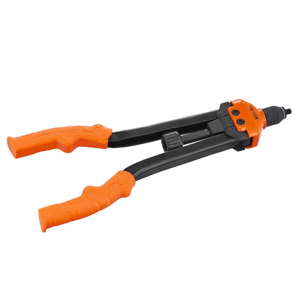 Rivet Mutter Tool, 16” Rivnut Tool Kit med 13PCS metriska och SAE dorn, 186PCS Nit Mutter, M3, M4, 10-24, M5, M6, 1/4-20, 8-32, 5/16-18, M8, 3/101, M-1, M-1, M3, M4, 10-24 Bärväska