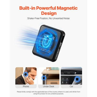 Mini-Digital-Sprachaufzeichnungsgerät mit magnetischem Aufnahmegerät zum Zuhören