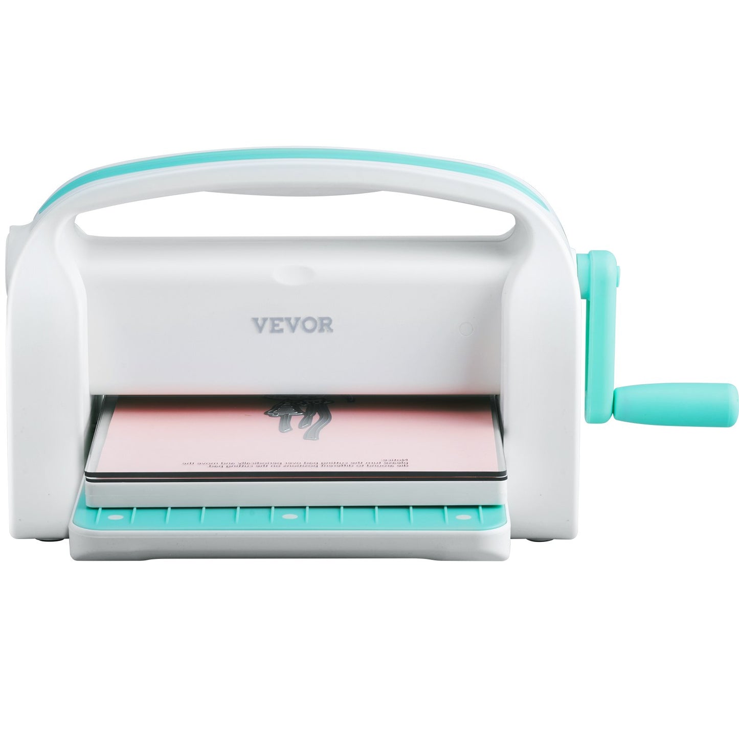 Manual Die Cutting & Embossing Machine, Portable Cut Machines, 9 inch Opening Scrapbooking Machine Full Kit Included, For Arts & Crafts, Scrapbooking, Card Making and Crafting, White