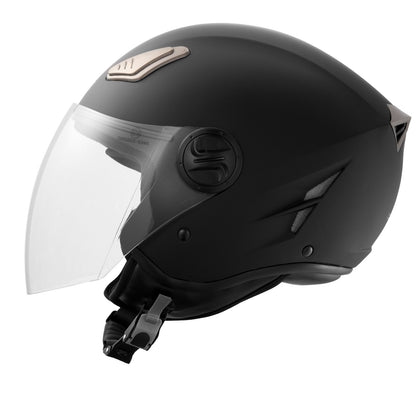 3/4-Face Motorradhelm Motocross Helm mit Bluetooth Slot