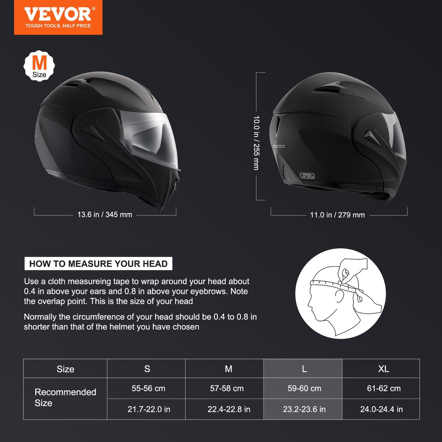 Unmasked Motorradhelm Motocross Helm mit Bluetooth Slot