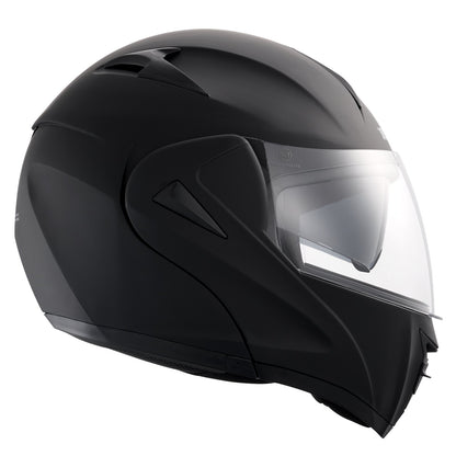 Unmasked Motorradhelm Motocross Helm mit Bluetooth Slot