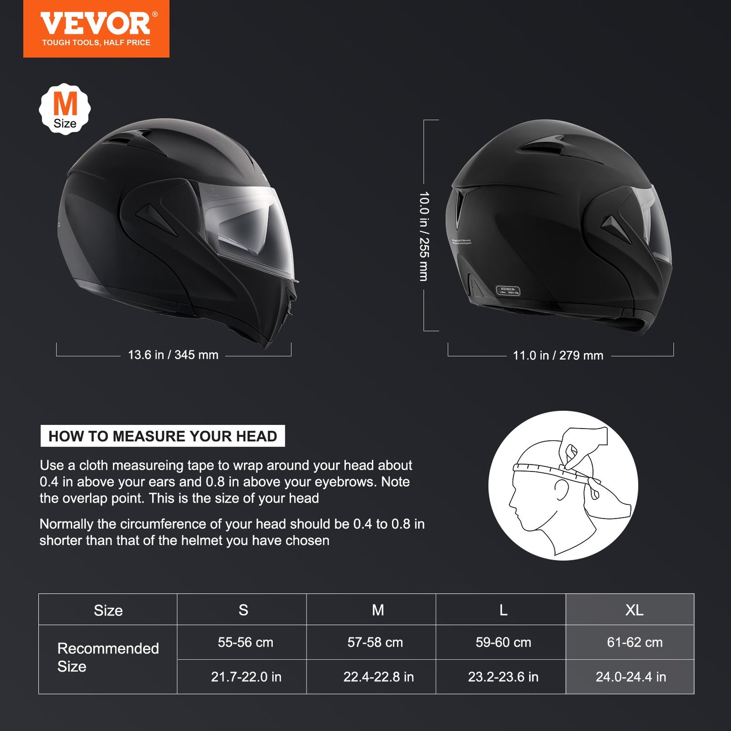 Unmasked Motorradhelm Motocross Helm mit Bluetooth Slot