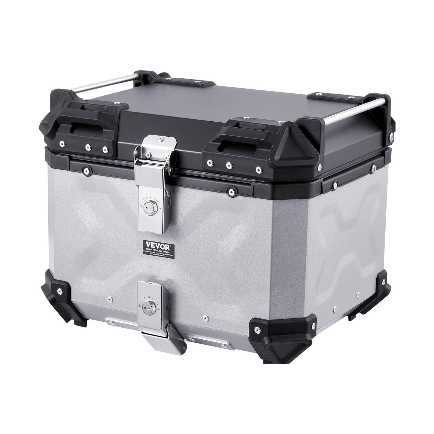 45L Motorrad-Topcase Universal-Motorrad-Heckbox mit Lederfutter