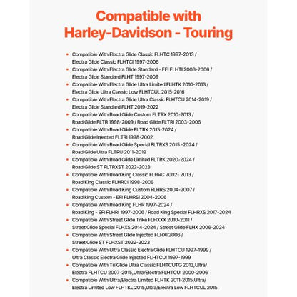 Motorrad Rückenlehne Sissy Bar für Harley-Davidson Touring 310mm | EU