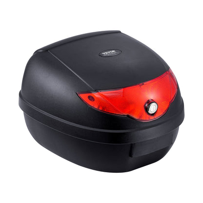24L Motorrad-Topcase Universal Motorradheck mit reflektierendem Panel