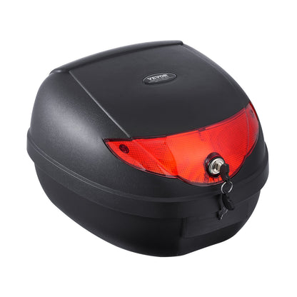 24L Motorrad-Topcase Universal Motorradheck mit reflektierendem Panel
