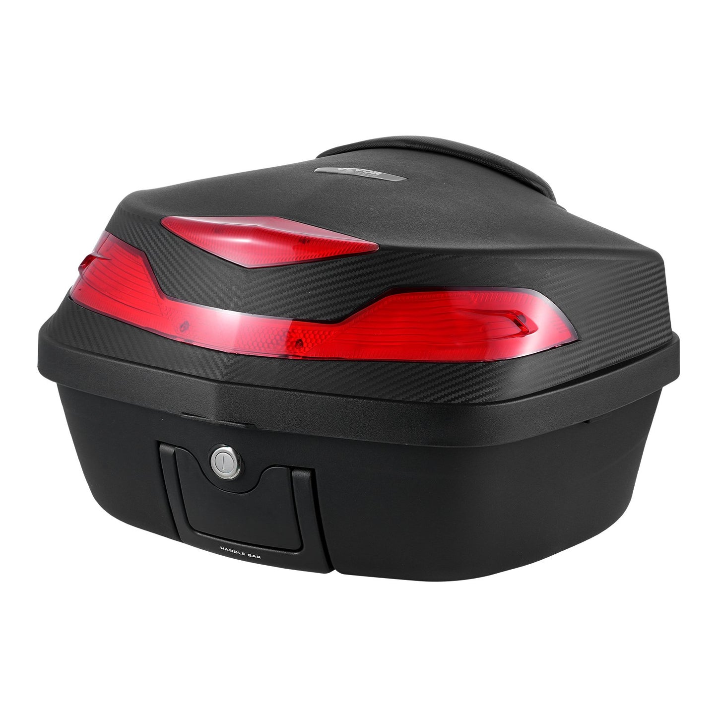 48L Motorcycle Top Case Universal Motorbike Tail with reflective panel