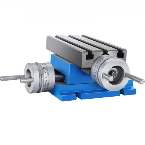 Milling Working Table - 7.3 X 4 Inch Worktable - Compound Slide Table Milling Working Cross Table Machine for All Drill Stands Bench Drilling Milling Machine (7.3" X 4")