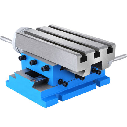 Milling Working Table - 7.3 X 4 Inch Worktable - Compound Slide Table Milling Working Cross Table Machine for All Drill Stands Bench Drilling Milling Machine (7.3" X 4")