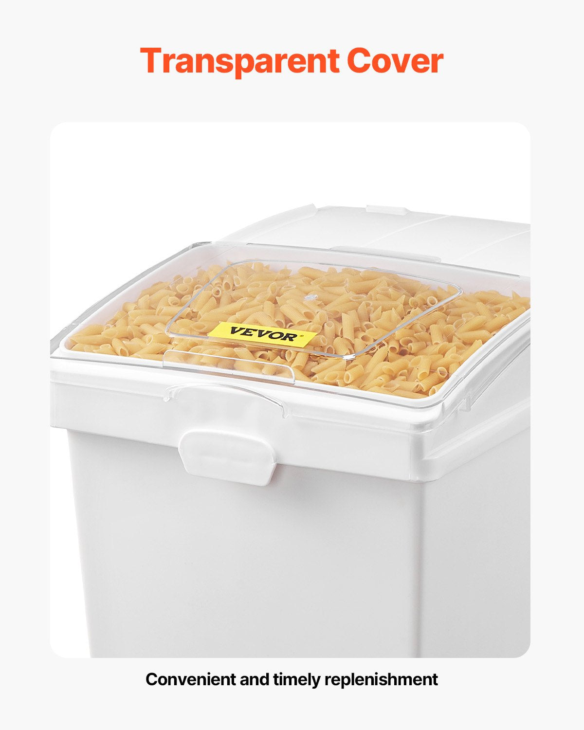 Rice Storage Container, 10.5Gallon/40L x3 Capacity Large Dog Food Dispenser Bin, Kitchen Ingredient Grain Cereal Flour Bin, Pet food Containers with Wheels, 3 Scoops, and Airtight Lid, 3 Pack