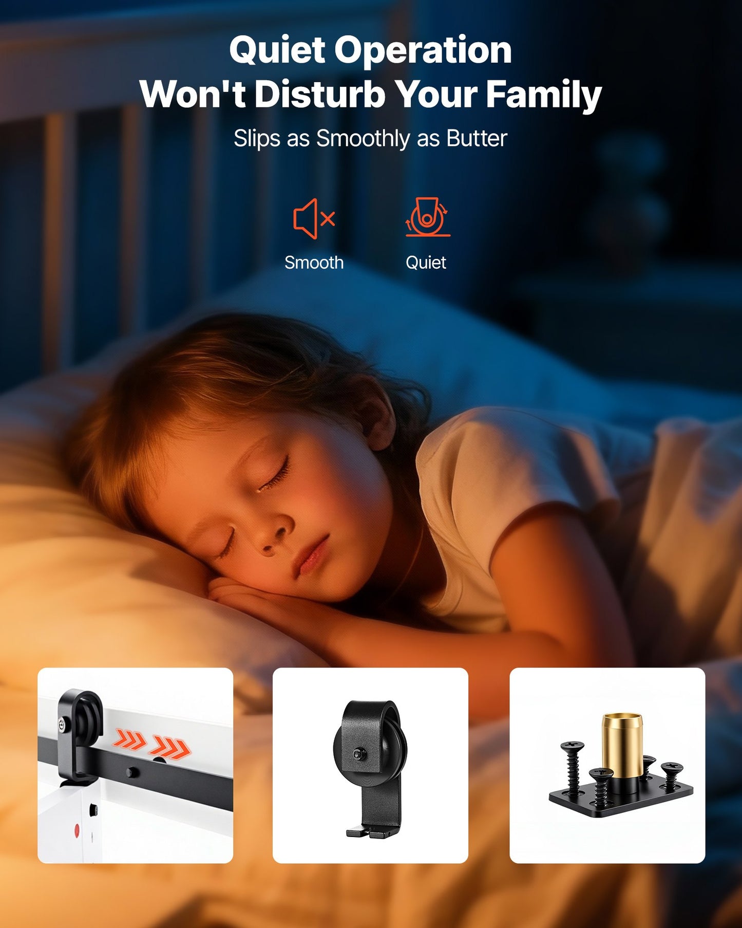 Bifold Barn Door, 48" x 84", MDF Bi-Fold Sliding Closet Doors, Hardware Kit Included, H-Frame Space-Saving Design, Pre-Assembled Panels for Bedroom, Living Room, Wardrobe and Room Divider, White