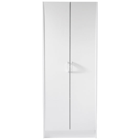 Küchen-Vorratsschrank, 152,4 cm hoher Vorratsschrank, 50 kg freistehender Vorratsschrank mit 3 Regalen (2 verstellbar), Mehrzweck-Vorratsschrank aus Holzwerkstoff für Küche, Esszimmer