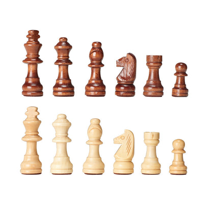 Magnetisches Schachspiel aus Holz, 12-Zoll-Schachspielset, 2 zusätzliche Königinnen, Anfänger-Schachset, faltbare Schachbrettspiele mit Schachfiguren, Aufbewahrungsfächern und Box, tragbares Reisegeschenk für Erwachsene und Kinder