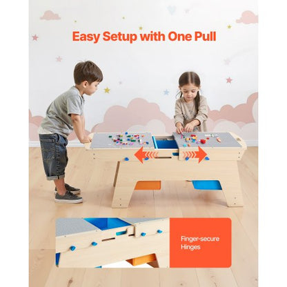 Aktivitetsbord för barn Multifunktionellt aktivitetsbord med 200 klossar |  EU