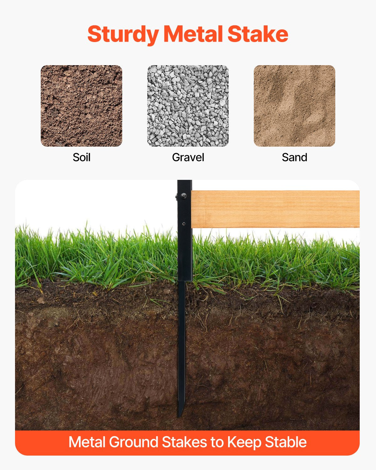 Wood Privacy Fence, 38" W x 42" L, 2-Panel Slatted Air Conditioner Fence Screen, Pool Equipment Enclosure with Metal Stakes, Easy DIY Installation, Outdoor Trash Can Hider for Garden Decoration