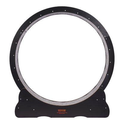 Cat Träningshjul 43,3" Stort Cat löpbandshjul för inomhuskatter Svart