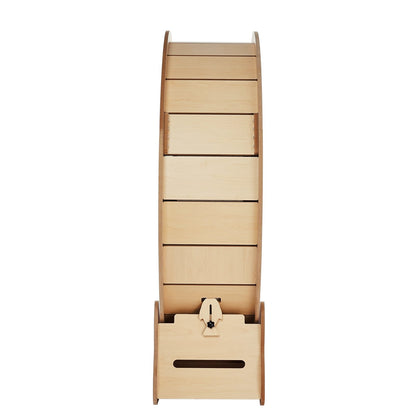 Cat Träningshjul 43,3" Stort Cat löpbandshjul för innekatter Gul