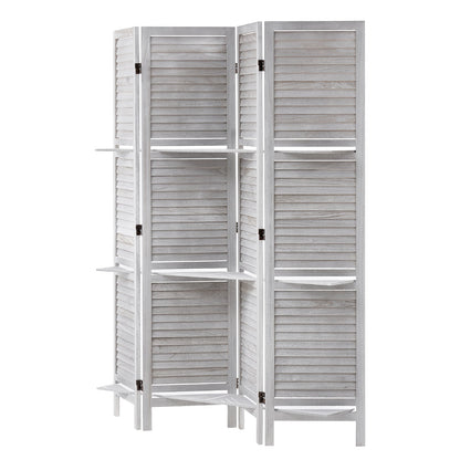 Raumteiler aus Holz, 4-teilig, für die Raumtrennung im Homeoffice