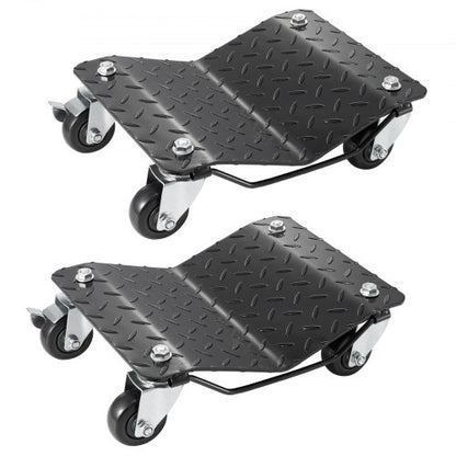 Wheel Dolly, 3000 lbs/1360 kg Car Dollies, Wheel Dolly Car Tire Stake Set of 2 Piece, Heavy-duty Car Tire Dolly Moving Cars, Trucks, Trailers, Motorcycles, and Boats