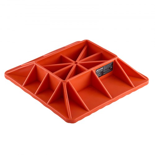 High Lift Jack Base and Handle Keeper, 11.6" x 11.6" Off Road Jack Stand Base with 7000 Pound Capacity, Heavy-Duty Farm Jacks Support Stand for Most Jacks with 7.3" x 4.7" Base, Red