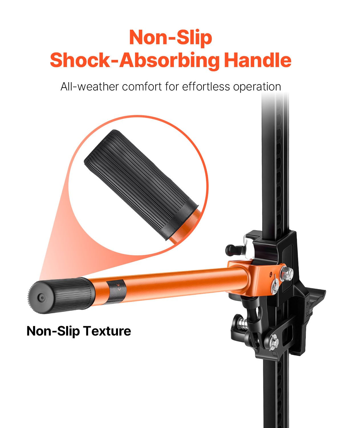Farm Jack, 34" Utility High Lift Farm Jack, 3.18 Ton (7,000 lbs) Capacity Ratcheting Off Road Utility Jacks, Heavy-Duty Lift Jacks with 5.12"-28" Lifting Range for Tractor, Truck, SUV