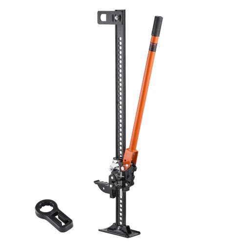 Farm Jack, 42" Utility High Lift Farm Jack, 3.18 Ton (7,000 lbs) Capacity Ratcheting Off Road Utility Jacks, Heavy-Duty Lift Jacks with 5.12"-36.6" Lifting Range for Tractor, Truck, SUV