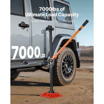 153 cm Offroad-Agrarwagenheber mit Basis für 3,18 Tonnen Hochhub-Traktorfahrzeug