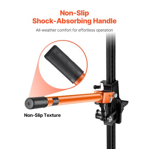 153 cm Offroad-Agrarwagenheber mit Basis für 3,18 Tonnen Hochhub-Traktorfahrzeug